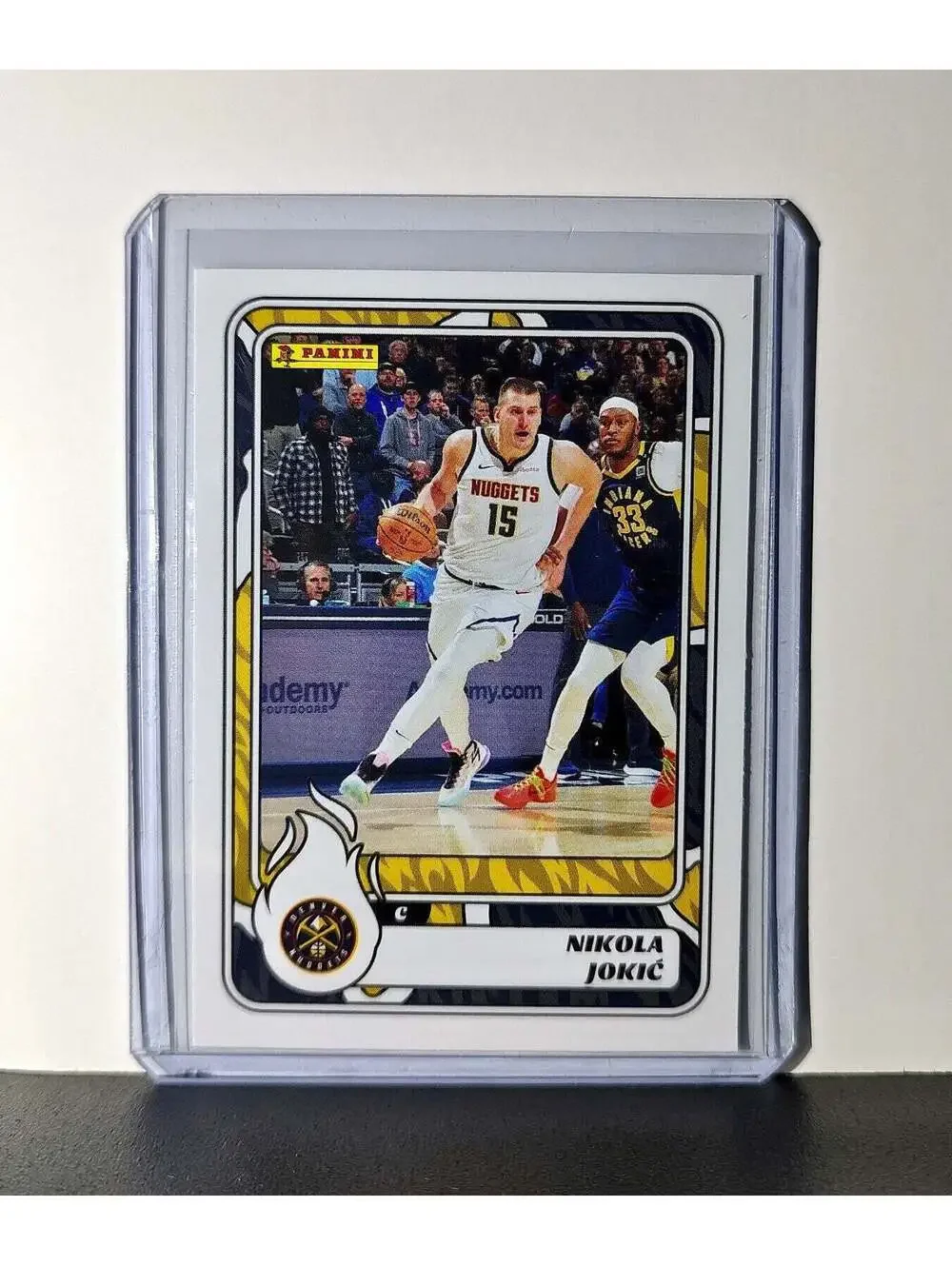 Nikola Jokić 2024-25 Panini NBA #1 Sticker Card Denver Nuggets